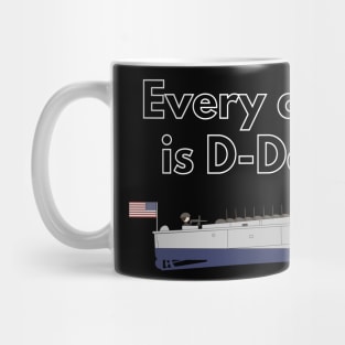 American D-Day LCVP Mug